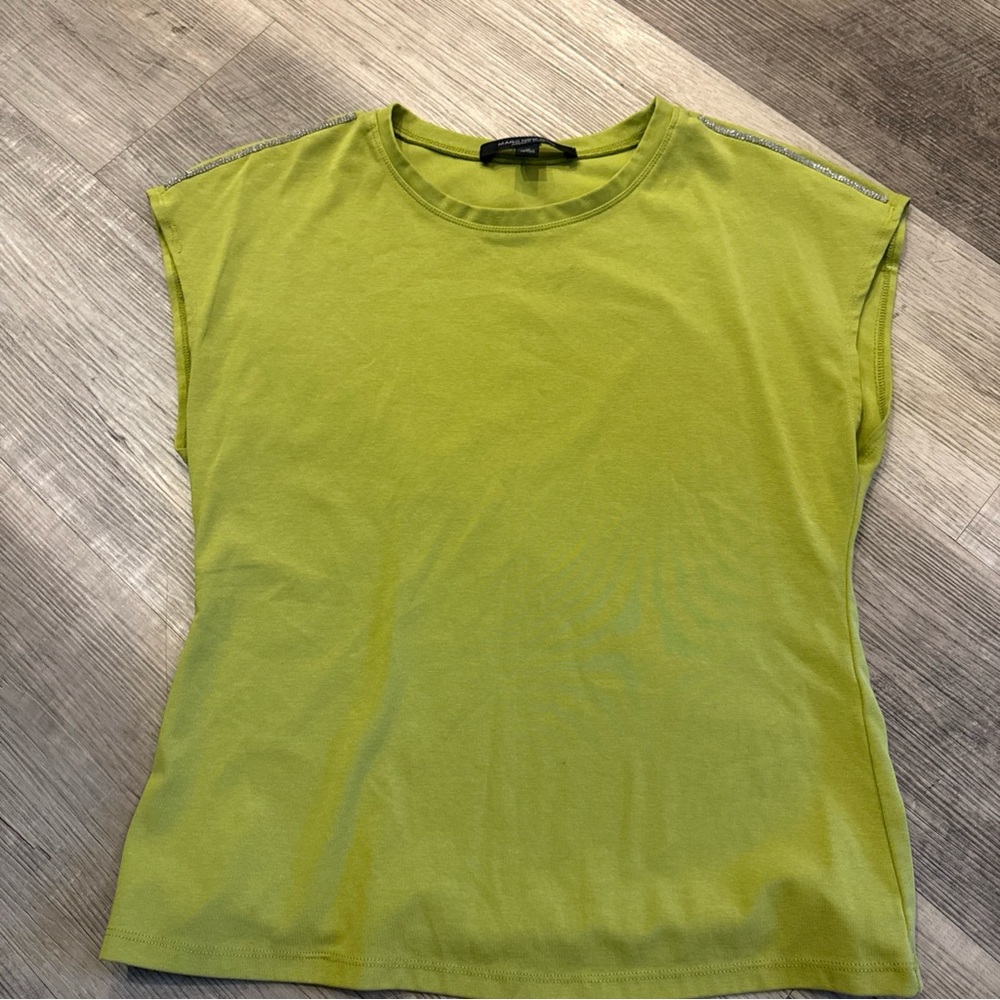 Marc New York Lime Green Muscle Tee
